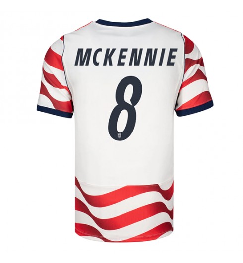Spojené státy Weston McKennie #8 Domácí Dres MS 2026 Krátký Rukáv Spojené státy Weston McKennie #8 Domácí Dres MS 2026 Krátký Rukáv